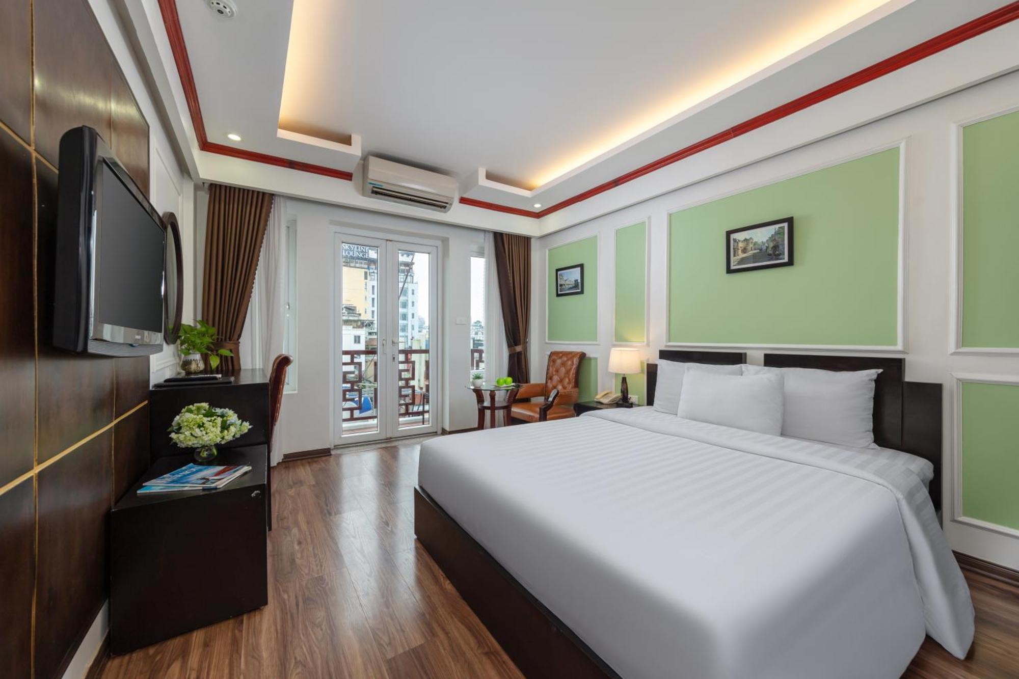 Viet Hotel & Travel Hanoi Exterior foto