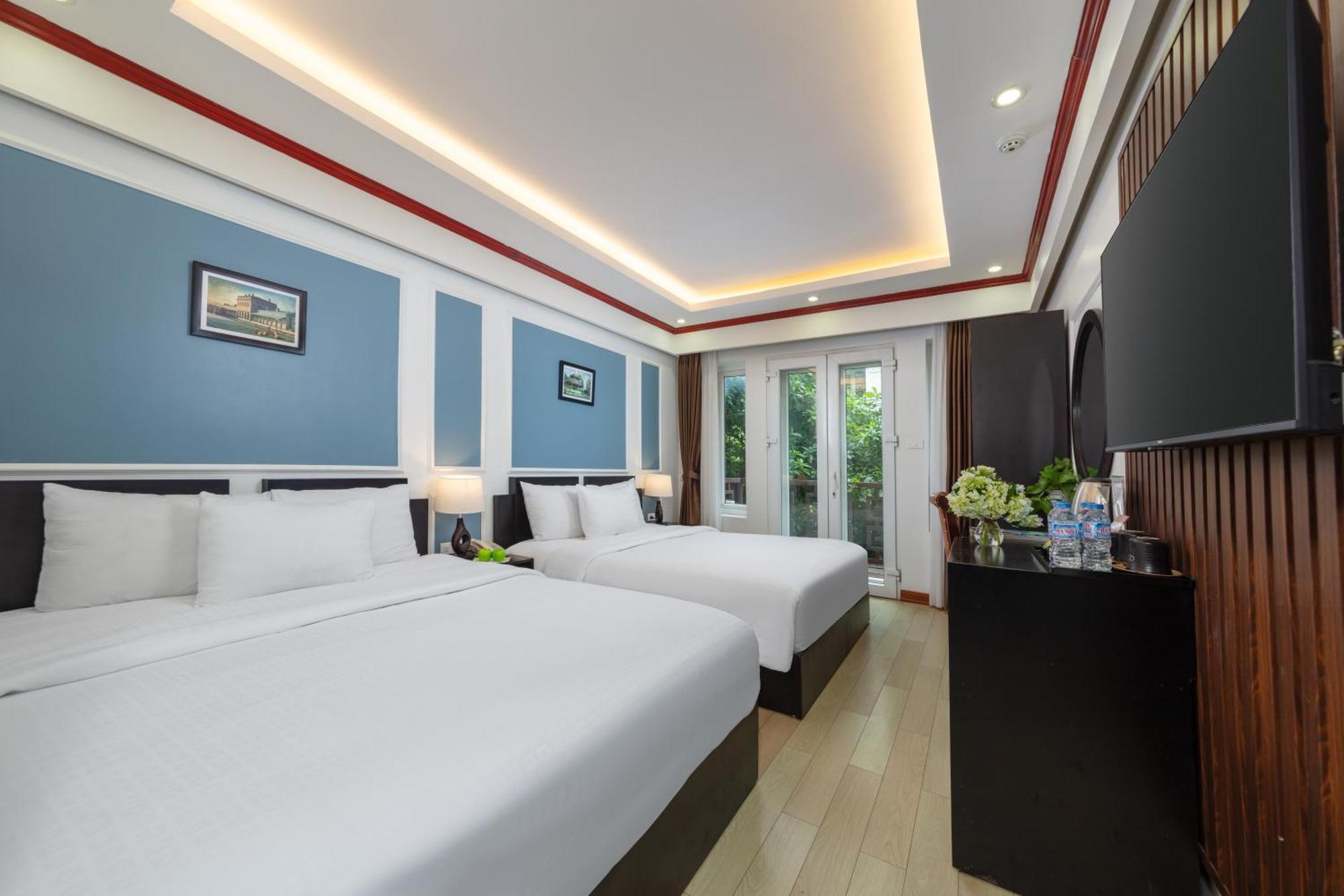 Viet Hotel & Travel Hanoi Exterior foto