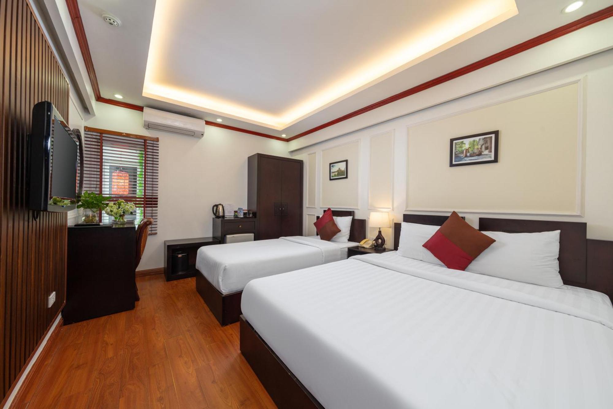 Viet Hotel & Travel Hanoi Exterior foto