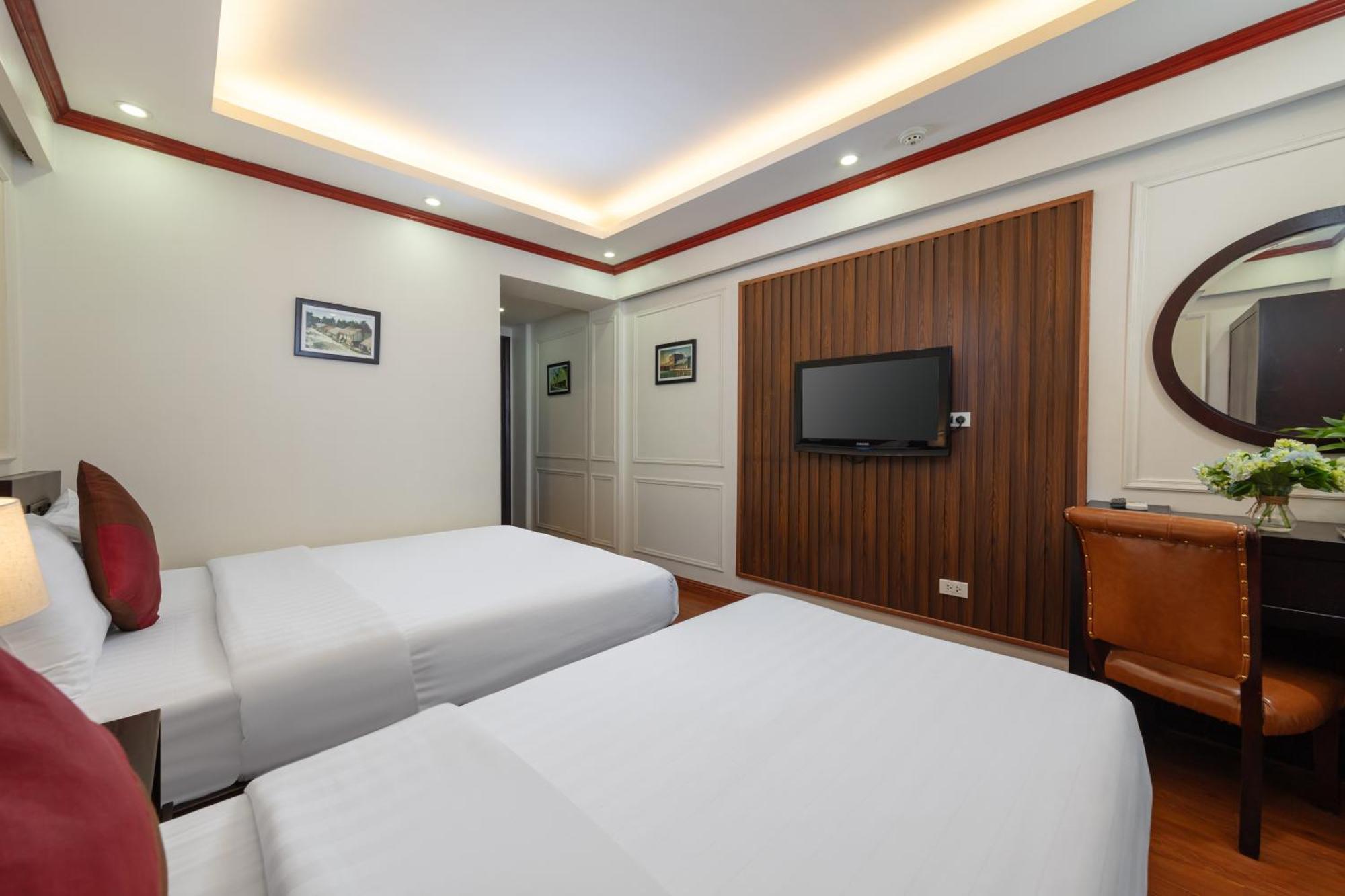 Viet Hotel & Travel Hanoi Exterior foto